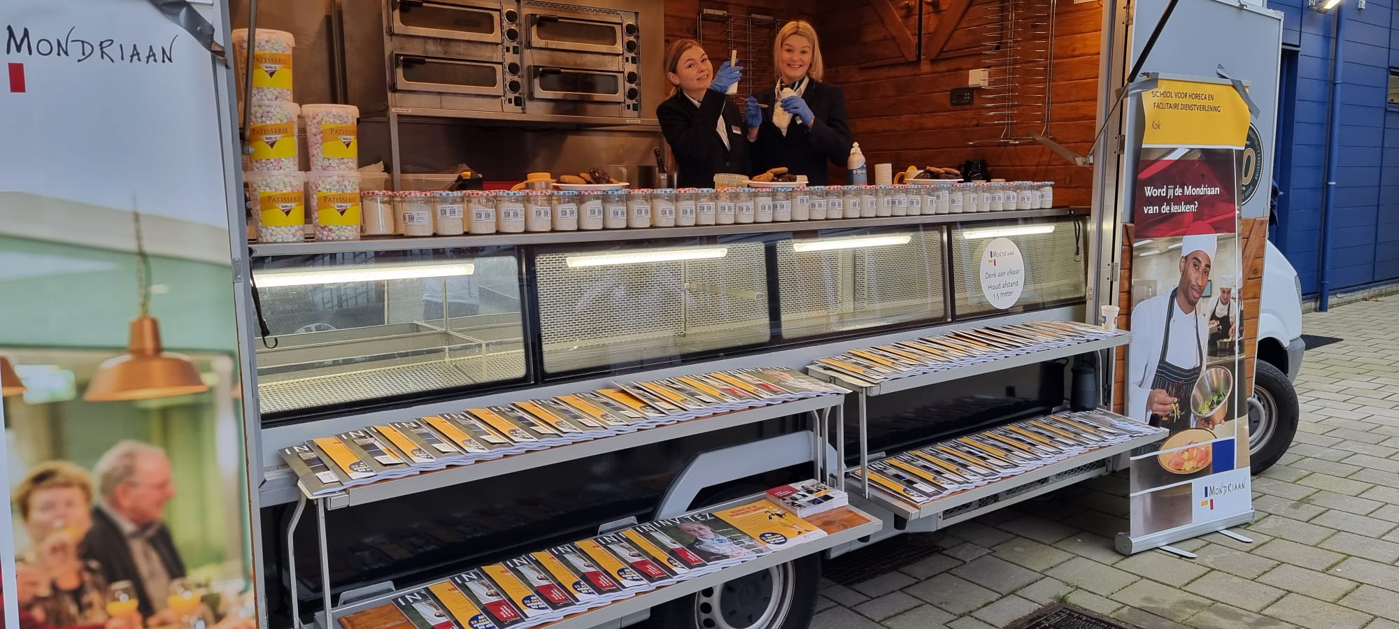 Werving Invitez Foodtruck in volle gang